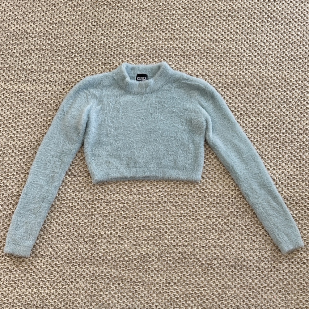 Katie JNYC Tween Mara Sweater, Medium Light Blue